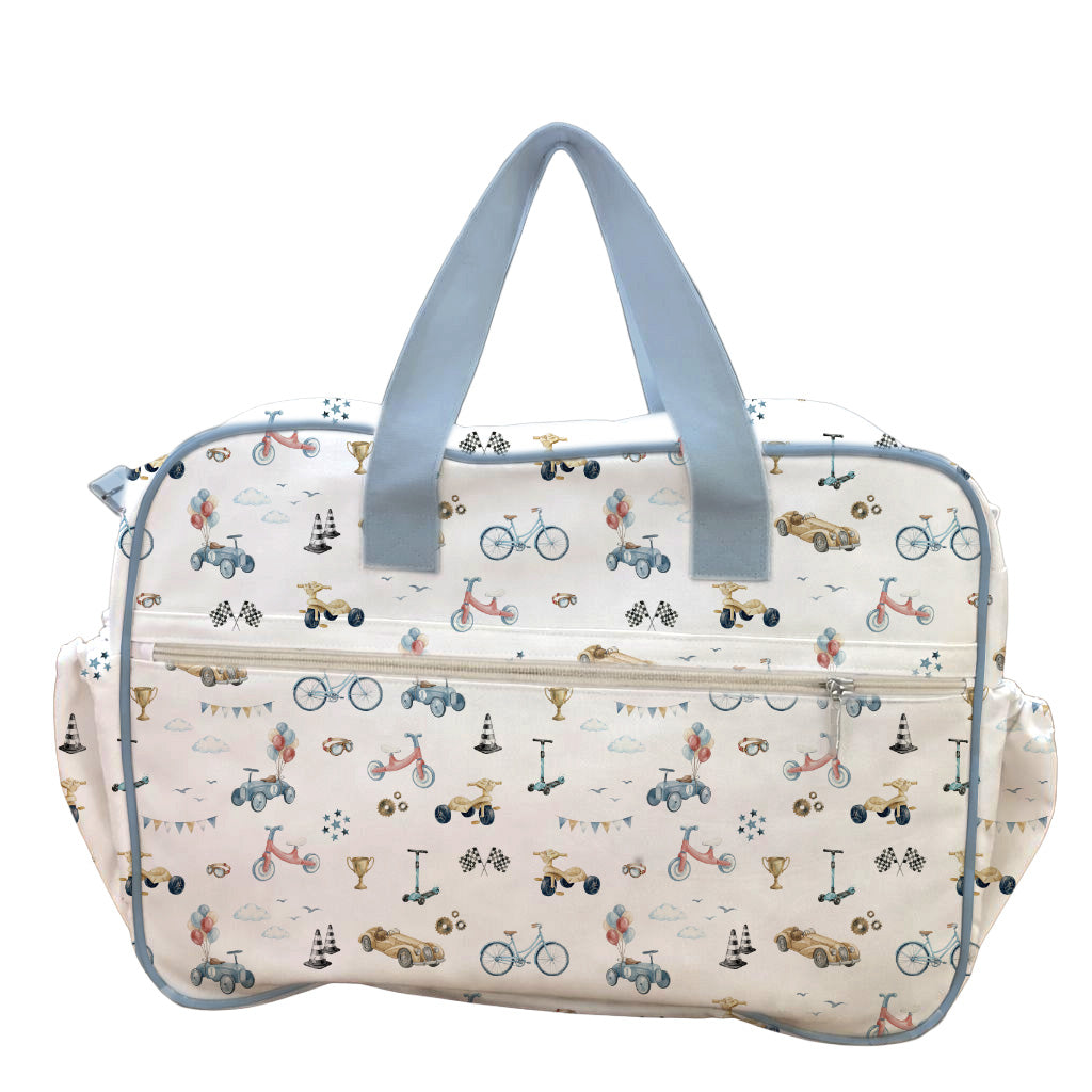 MALETA PAÑALERA CON CAMBIADOR CARS