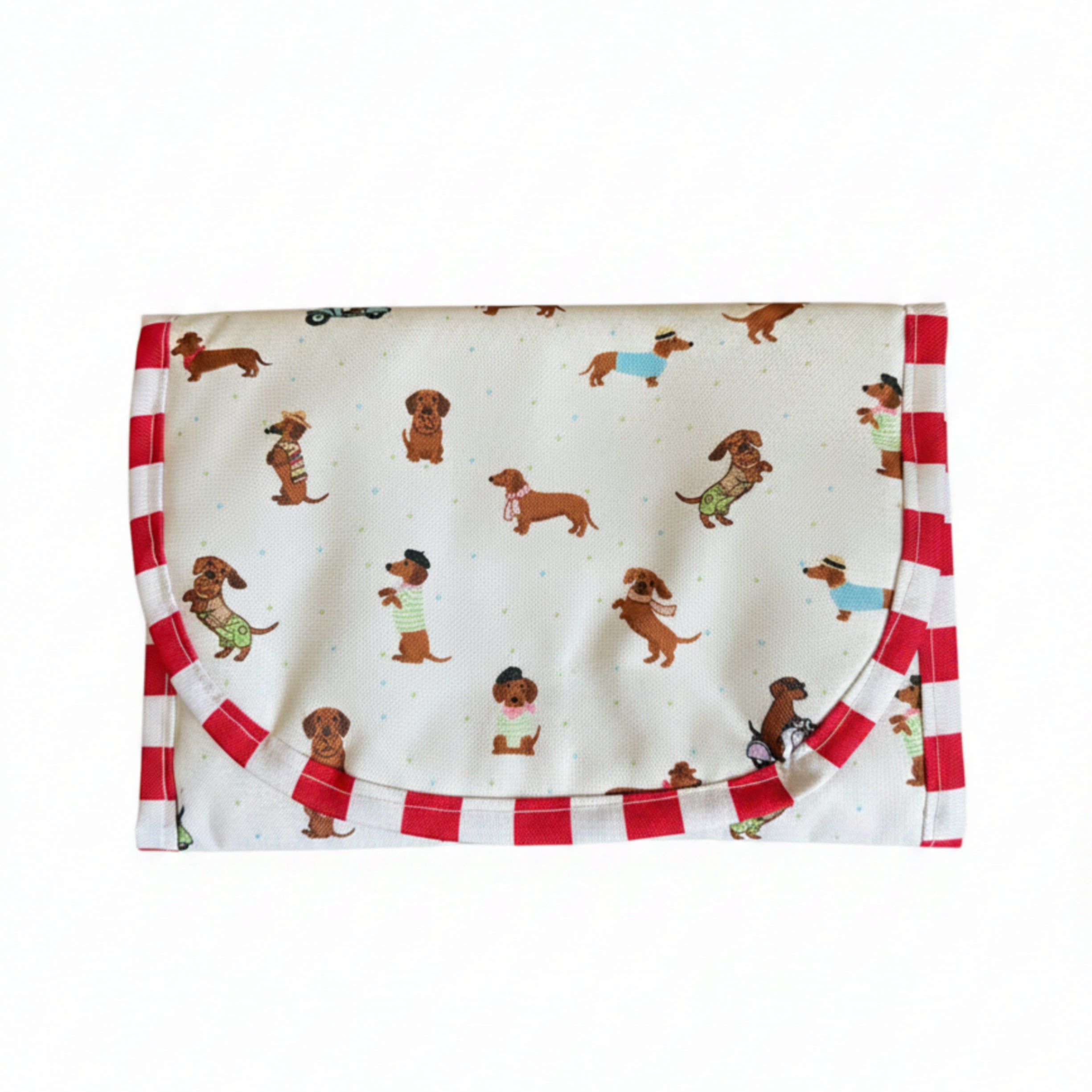 PORTA MOÑOS Y ACCESORIOS PERROS SALCHICHA NIÑA