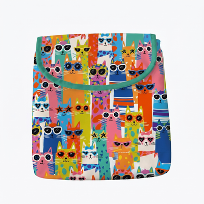 PORTA PAÑALES GATOS