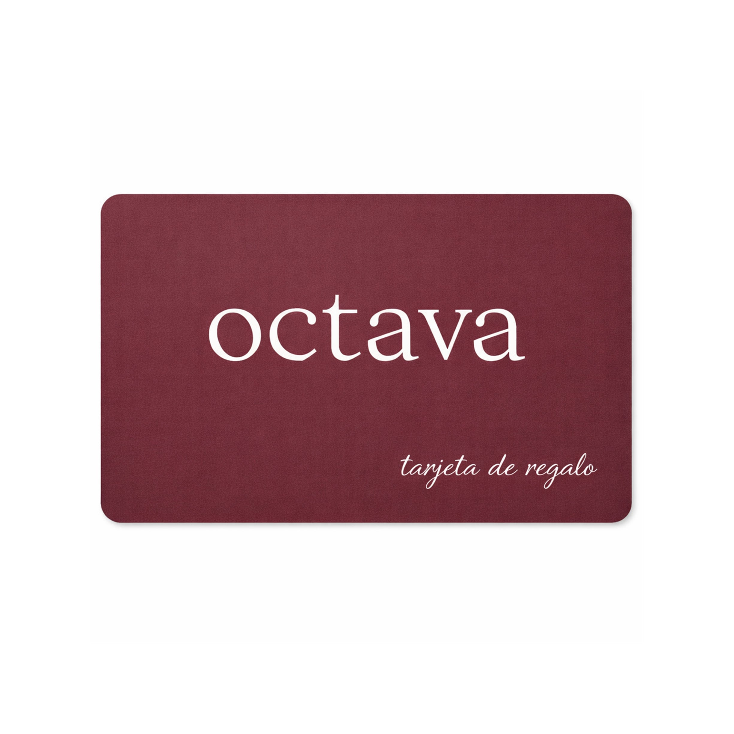 Tarjeta de Regalo Octava – El detalle perfecto