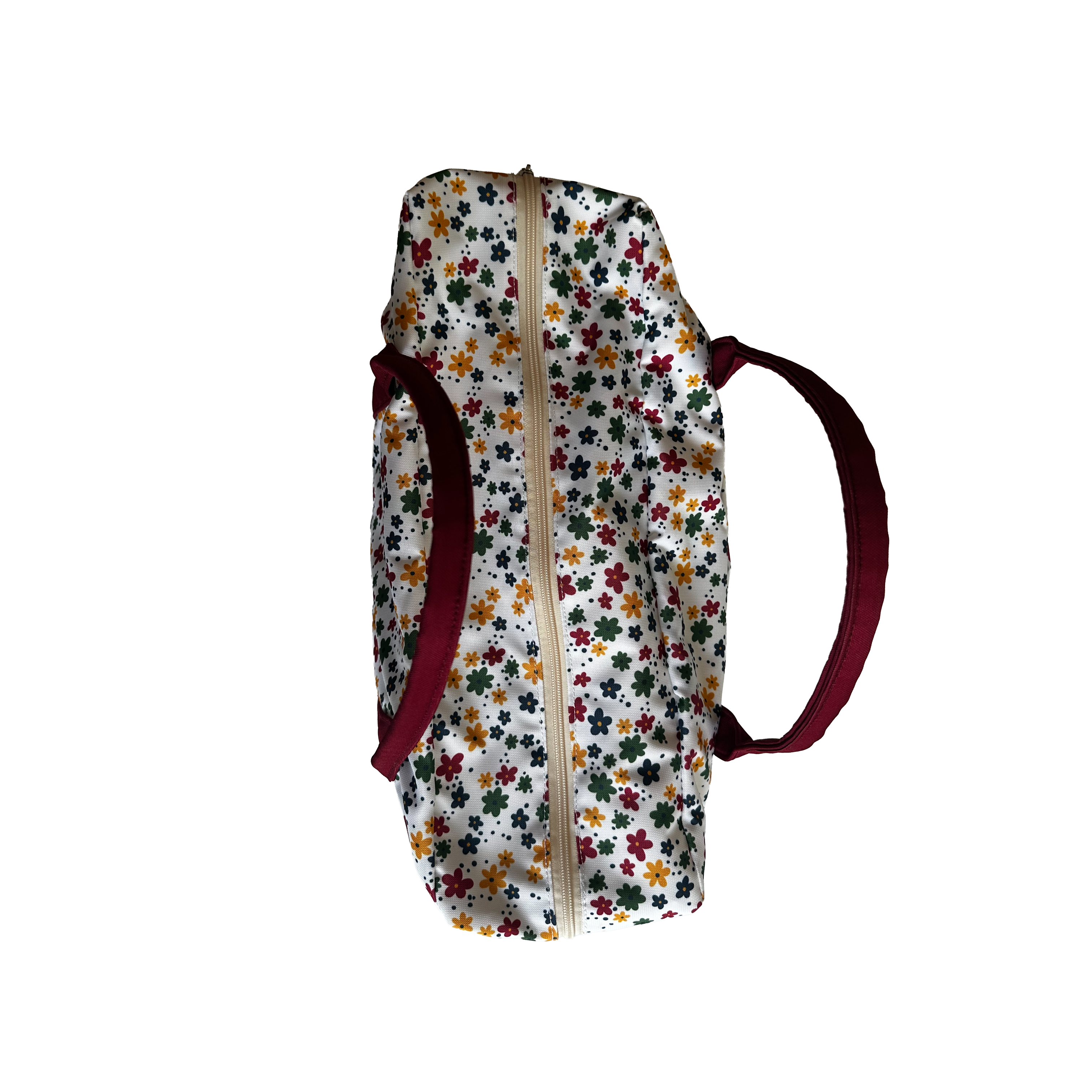 BOLSA DE VIAJE FLORES COLORIDAS