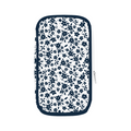 ESTUCHE ESCUELA FLORES AZULES