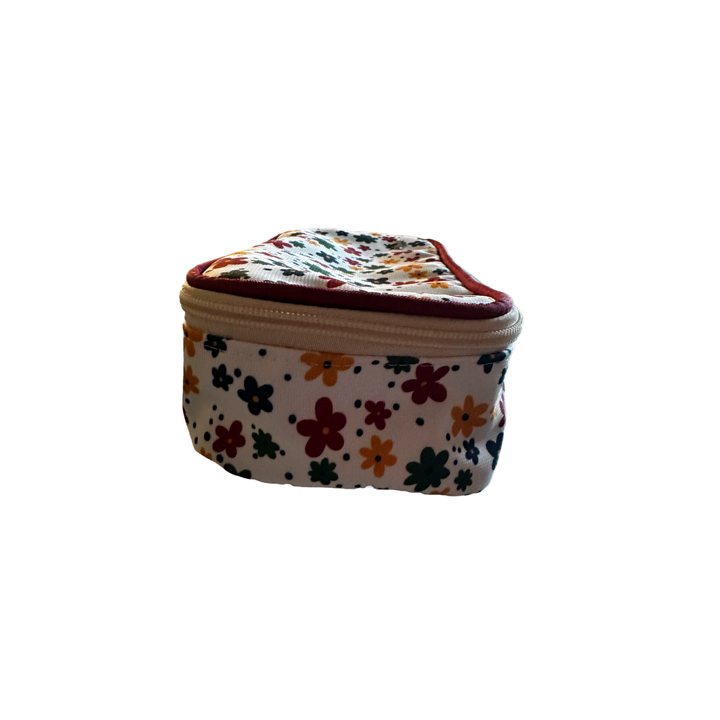 ESTUCHE ESCUELA FLORES COLORIDAS