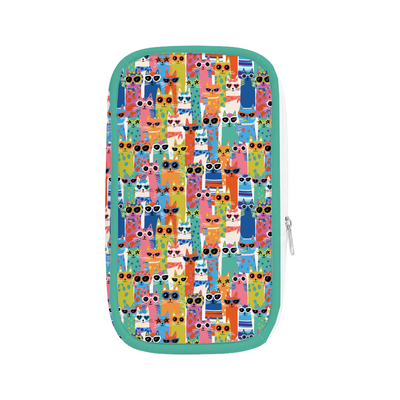 ESTUCHE ESCUELA GATOS