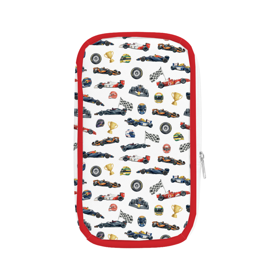 ESTUCHE ESCUELA F1 BLANCO