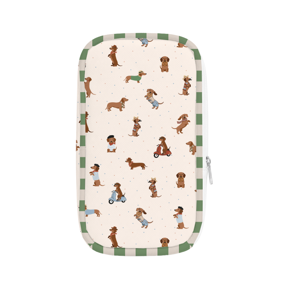 ESTUCHE ESCUELA SALCHICHA NIÑO