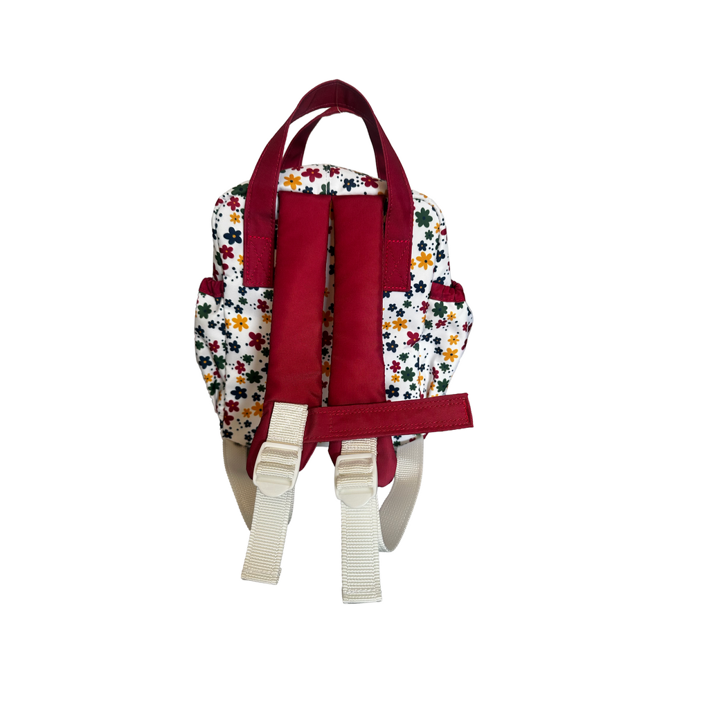 MI PRIMERA MOCHILA FLORES COLORIDAS