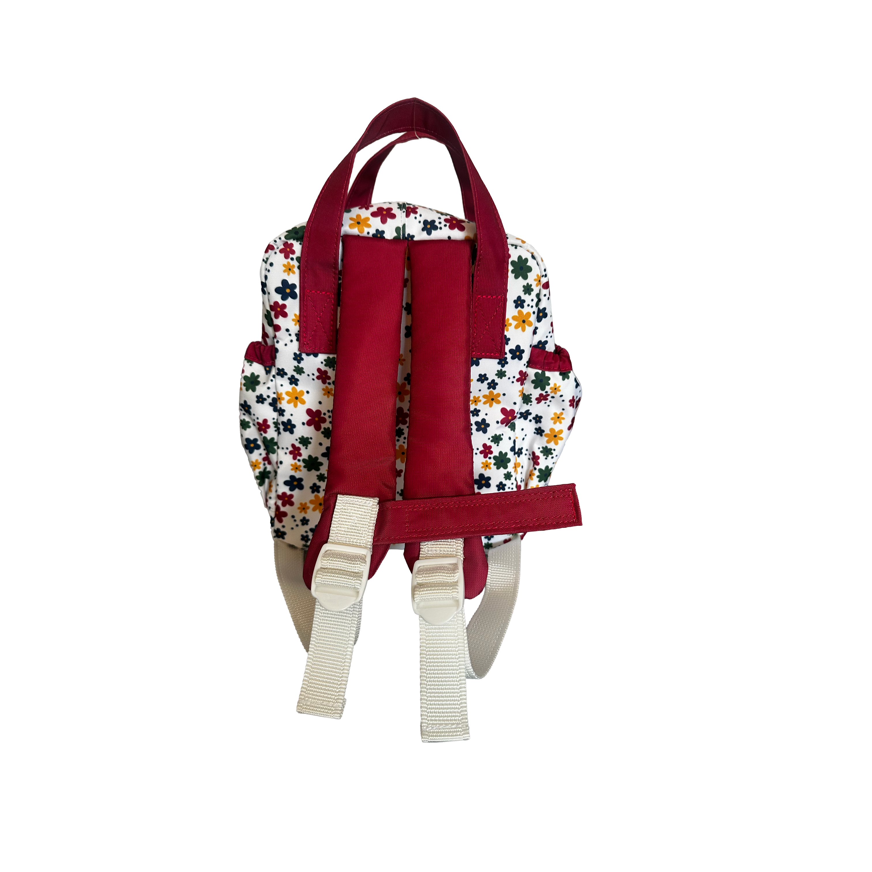 MI PRIMERA MOCHILA FLORES COLORIDAS