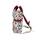 MI PRIMERA MOCHILA FLORES COLORIDAS